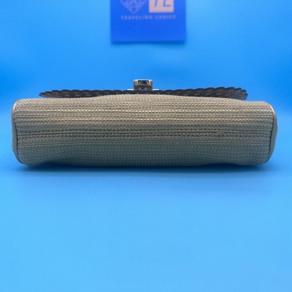 493. NWOT Michael Kors Violet Vivian Shoulder Bag / Crossbody Gold Metallic - Picture 7 of 10